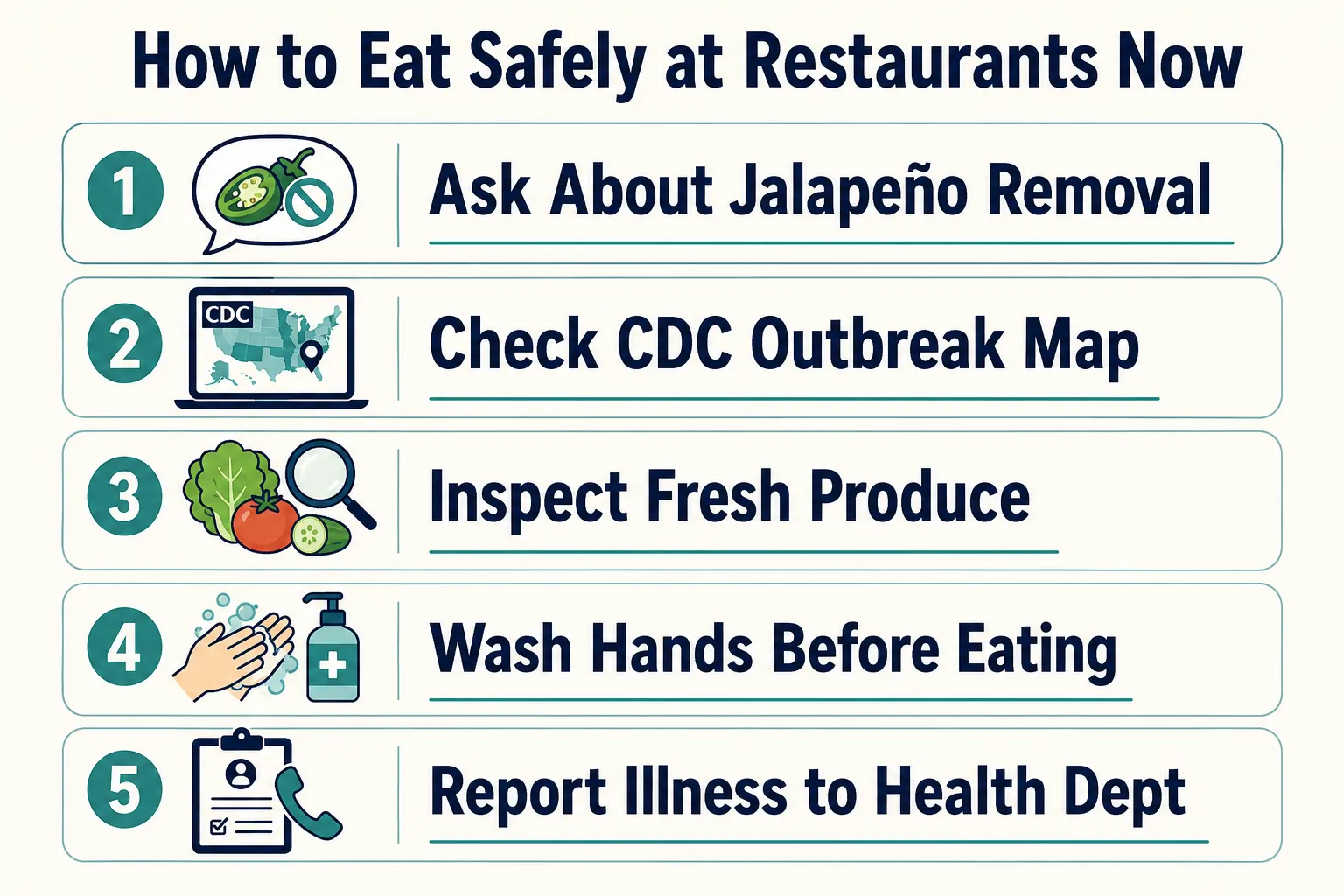 How to Avoid Salmonella When Eating at Restaurants