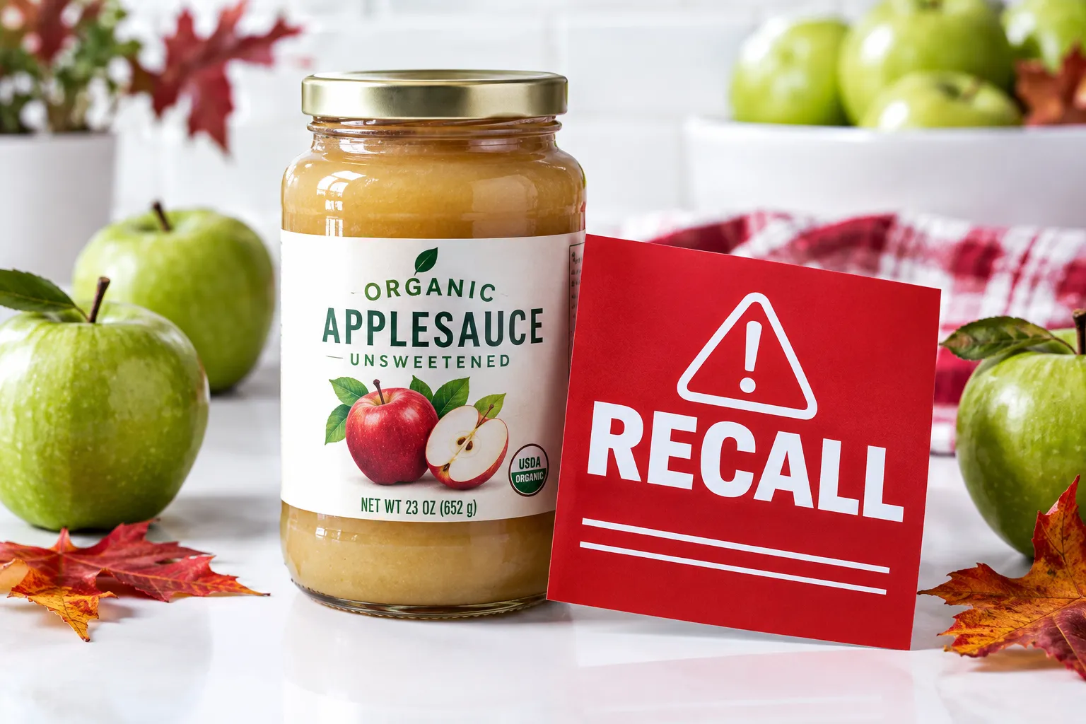 Wakefern Food Corp. Voluntarily Recalls Wholesome Pantry Organic Unsweetened Apple Sauce