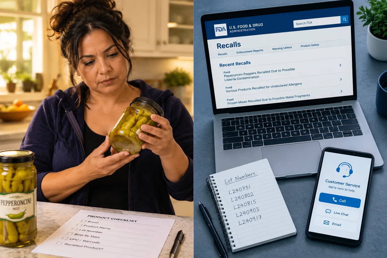 What Health Risks Are Associated With the Recalled Peperoncini?